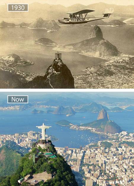 Rio De Janeiro năm 1930 và bây giờ